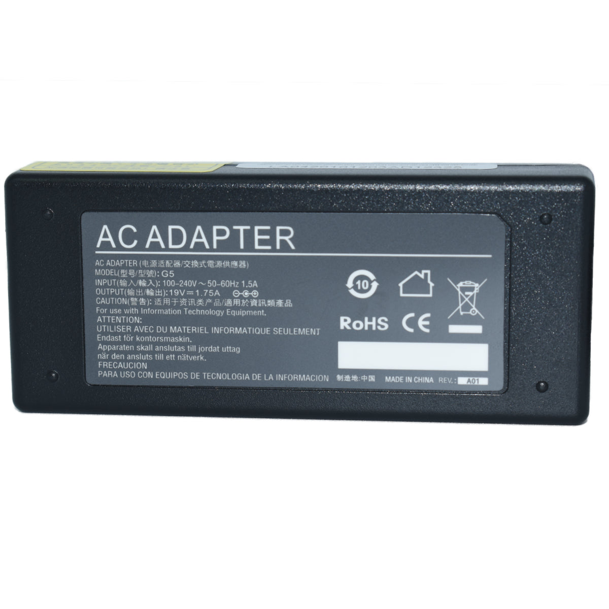 EK-G5 Adaptador de Corriente 33W 19V-1.75A (4.0*1.35) Marca EKO - Tecnología AltérCo