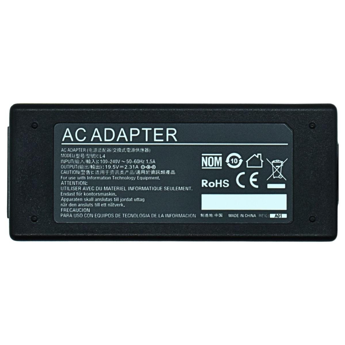 EK-L4 Adaptador de Corriente 45W 19.5V 2.31A (4.5*3.0) Marca EKO - Tecnología AltérCo
