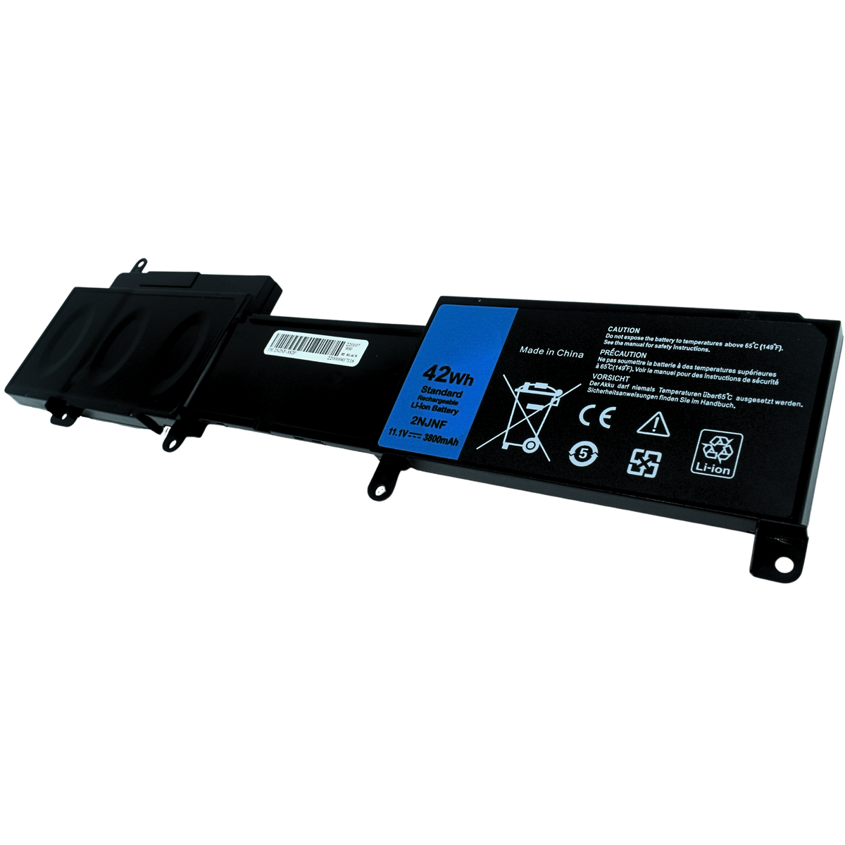 EKD14Z Bateria 11.1V 44Wh 3700mAh para DELL Inspiron 14Z-5423 15Z-5523 Ultrabook Series 8JVDG TPMCF T41M0 2NJNF
