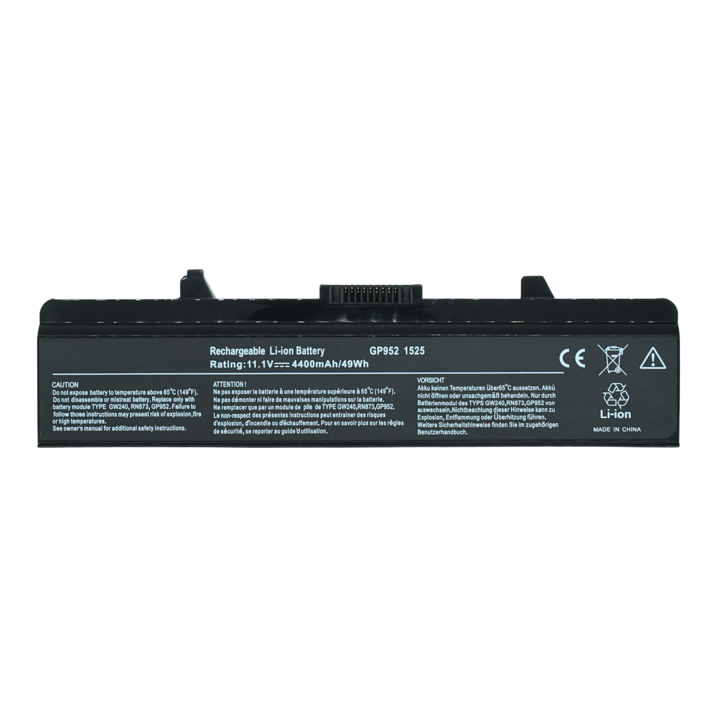 EKD1525 Bateria Li-ion 11.1V para Dell Inspiron 1525 / 1526 - Tecnología AltérCo