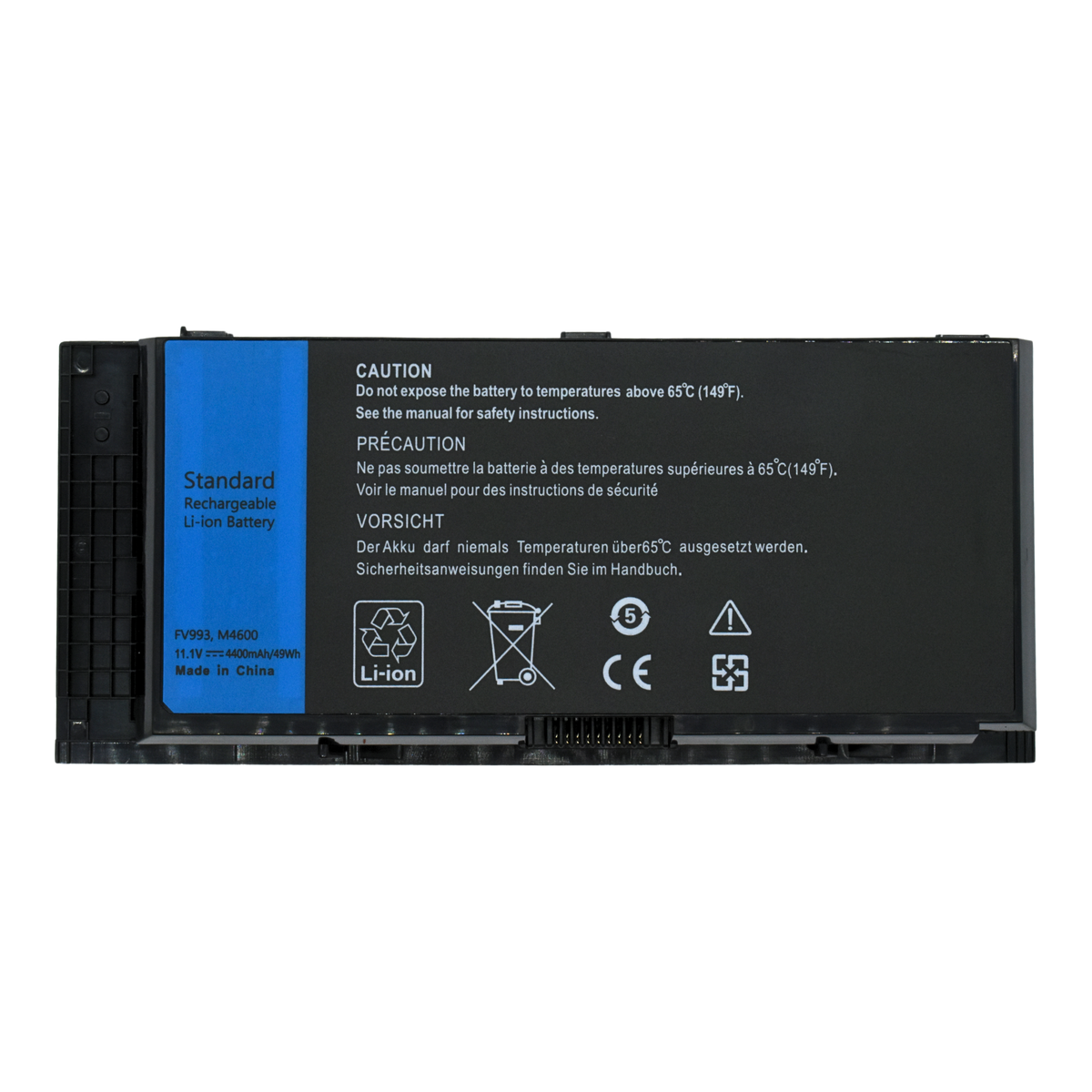 EKD6600 Bateria Li-ion 11.1V para Dell Precision M4600, M4700, M6600 - Tecnología AltérCo