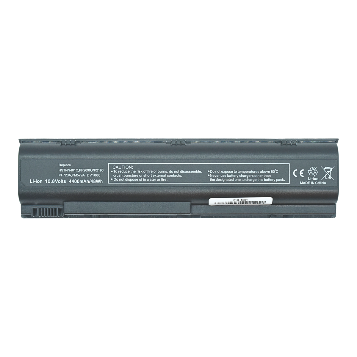 EKH1001 Bateria 6 Celdas para HP DV1000 / DV5000 / ZE2000 - Tecnología AltérCo