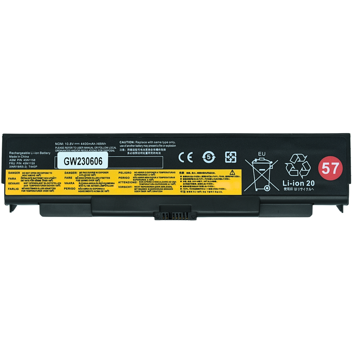 EKI540 Bateria Li-ion 11.1V LENOVO ThinkPad L440, L540, T440p, T540p, W540 - Tecnología AltérCo