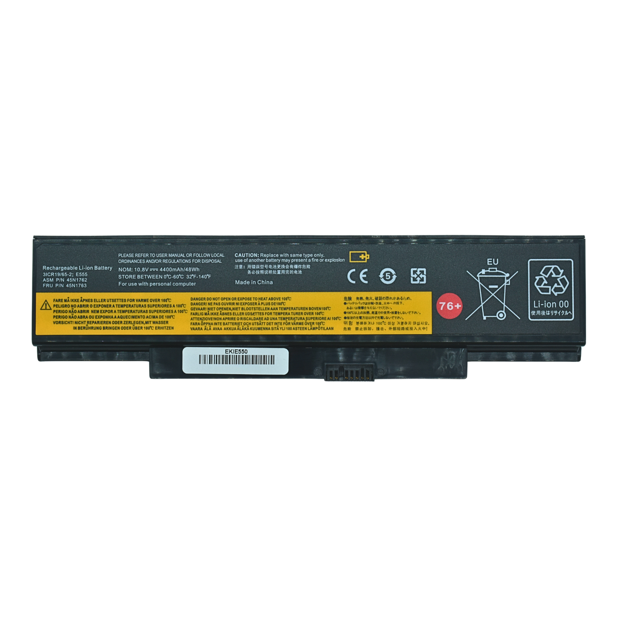 EKIE550 Bateria 10.8V para Lenovo ThinkPad (Edge) E550 E550C E555 E560 E565 Series 45N1762 - Tecnología AltérCo
