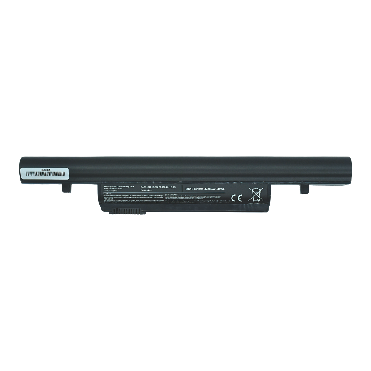 EKT3905 Bateria de 6 celdas para Toshiba Satellite R850, R850-127, R850-15C - Tecnología AltérCo