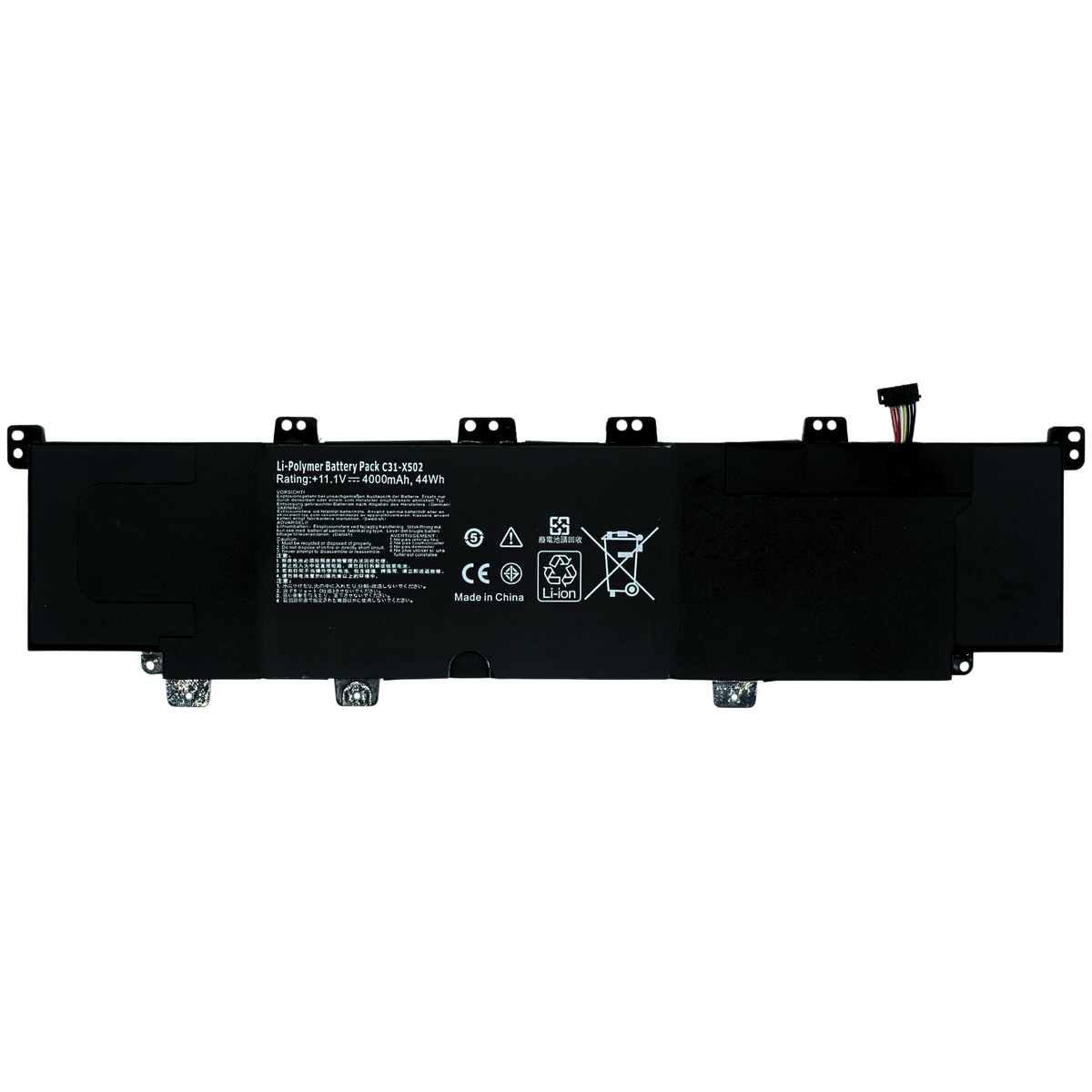 EKUS500 Bateria 11.4V para Asus Vivobook PU500C, PU500CA, PU500X3217CA, PU500X3317CA, VivoBook S500, VivoBook S500C, VivoBook S500CA, VivoBook S500CA-CJ005H, X502, X502CA