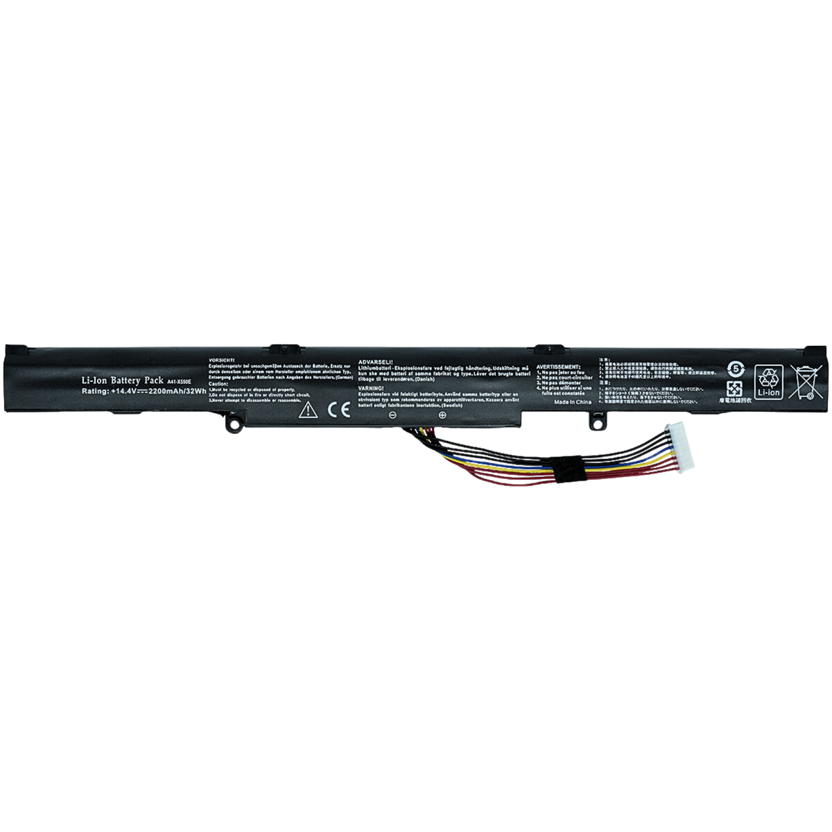 EKUX550E Bateria Interna 4 Celdas para ASUS A41-X550E X450E X450J X450JF A450 A450C A450V A450E - Tecnología AltérCo