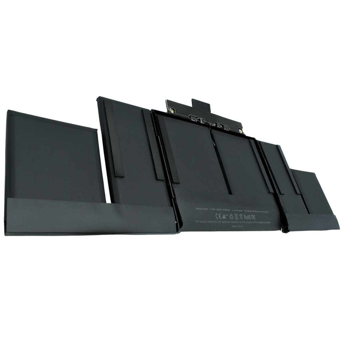 OTA1494 Bateria color negro 6 celdas para Apple Macbook Pro Retina 15'' (Late 2013) 11.26V 7800mah marca Ovaltech - Tecnología AltérCo
