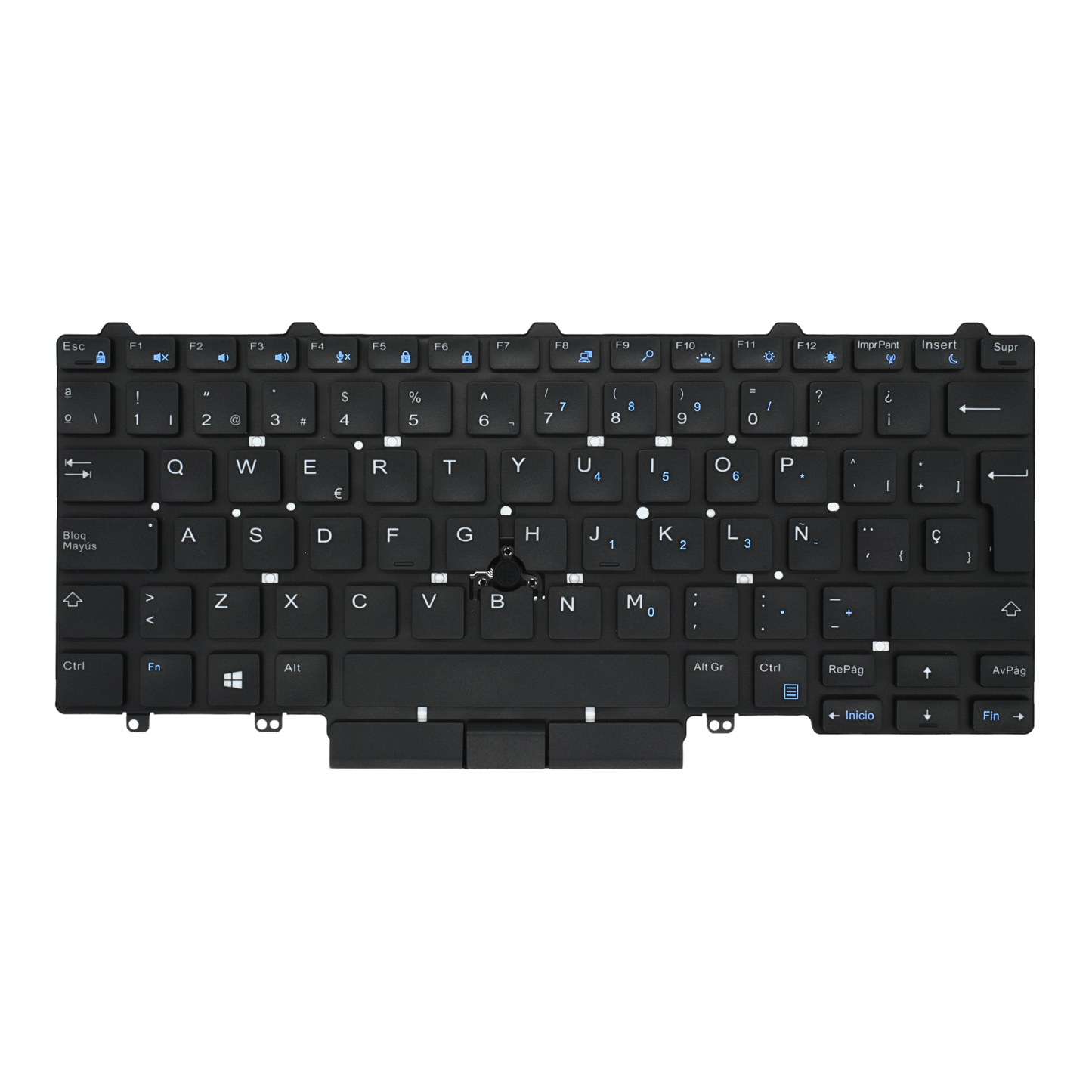 TEC080 Teclado color Negro (SP) para Dell Latitude E5450 E5470 E7450 E7470 E7480 (Backlight) - Tecnología AltérCo