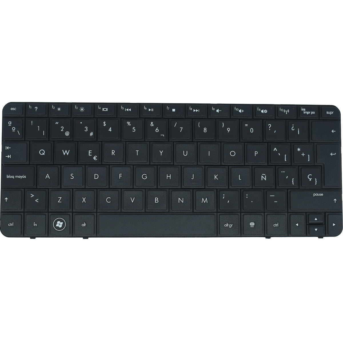 TEC115 Teclado color Negro (SP) para HP Mini 110-3000, Mini CQ10 - Tecnología AltérCo