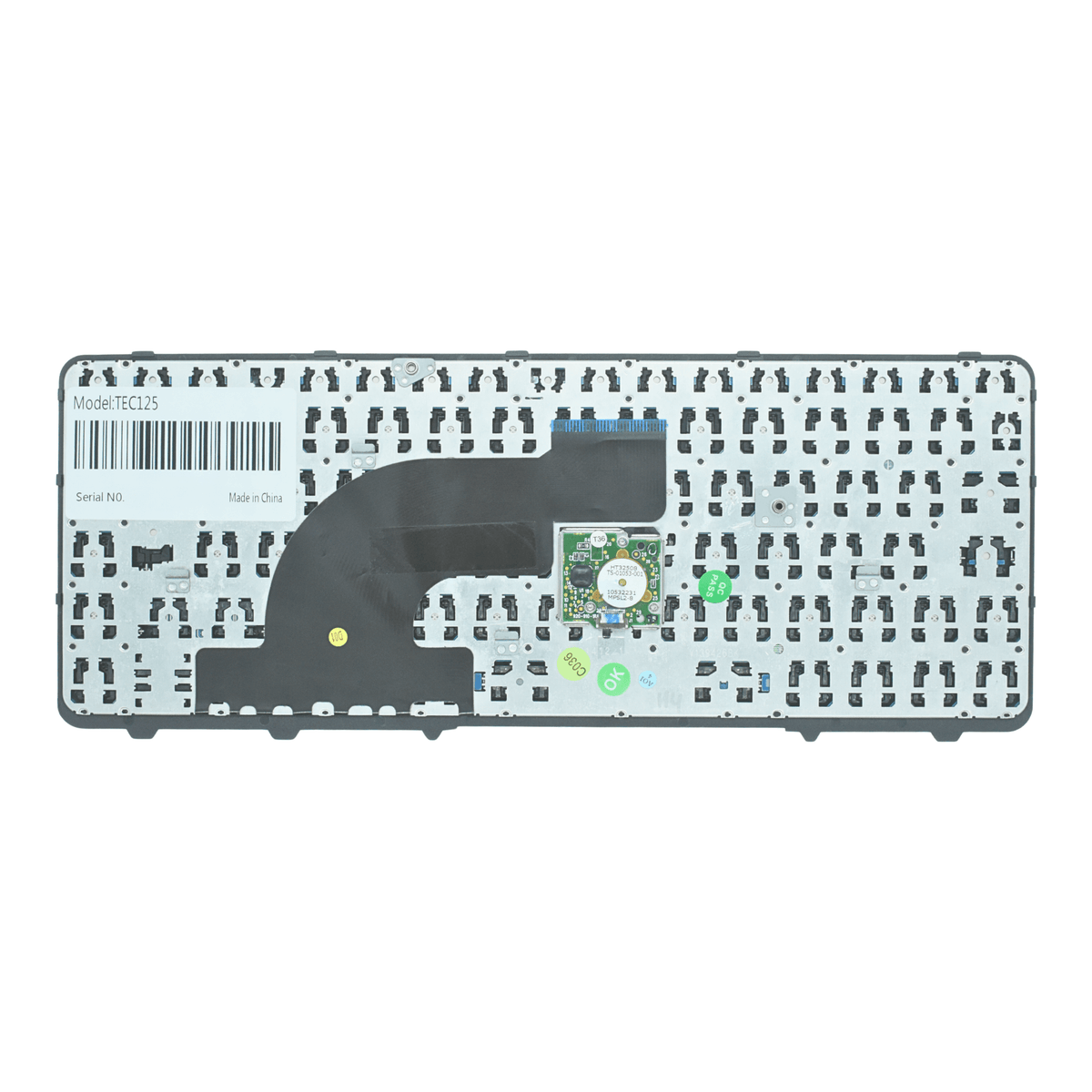 TEC125 Teclado color Negro (SP) para HP Probook 640 G1 G0 440 445 645 A640 (SIN MARCO)