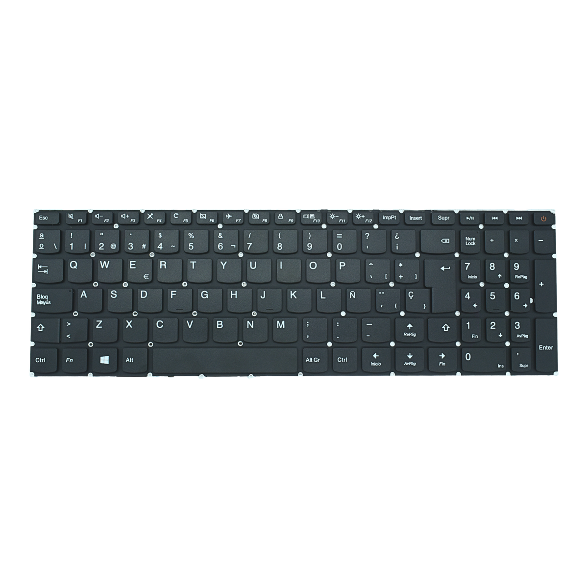 TEC130 Teclado color Negro (SP) para Lenovo 310-15 510-15 110-15acl 110-15ast 110-15Ibr - Tecnología AltérCo