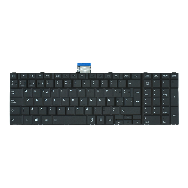 Tastiera Per Toshiba Satellite C850/C855/L850/L855 - Stati Uniti (QWERTY) - Nuova Aperta Mai Usata