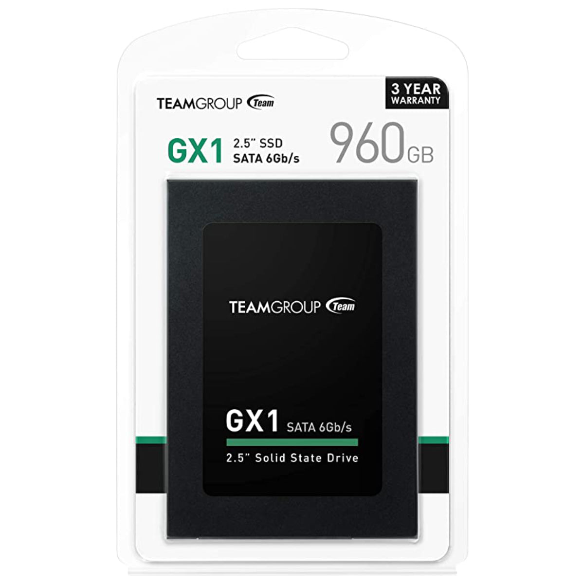 T253X5960 Disco Duro de Estado Solido 960GB T253X5960G0C101 SATA3 / 2.5inch Marca Team Group - Tecnología AltérCo