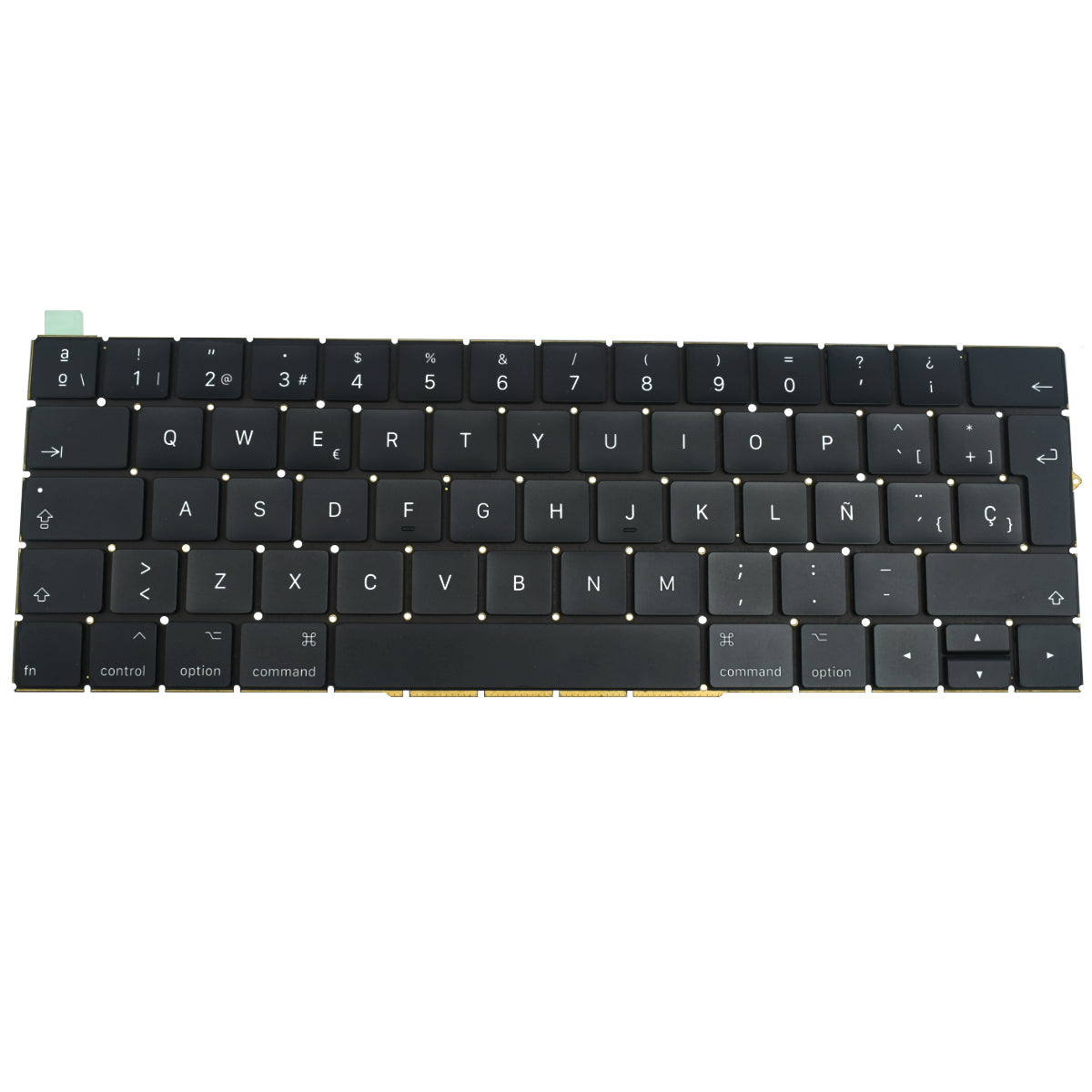 TEC120 Teclado color Negro (SP) para APPLE Macbook Pro 15'' (2016-2017) A1706 A1707