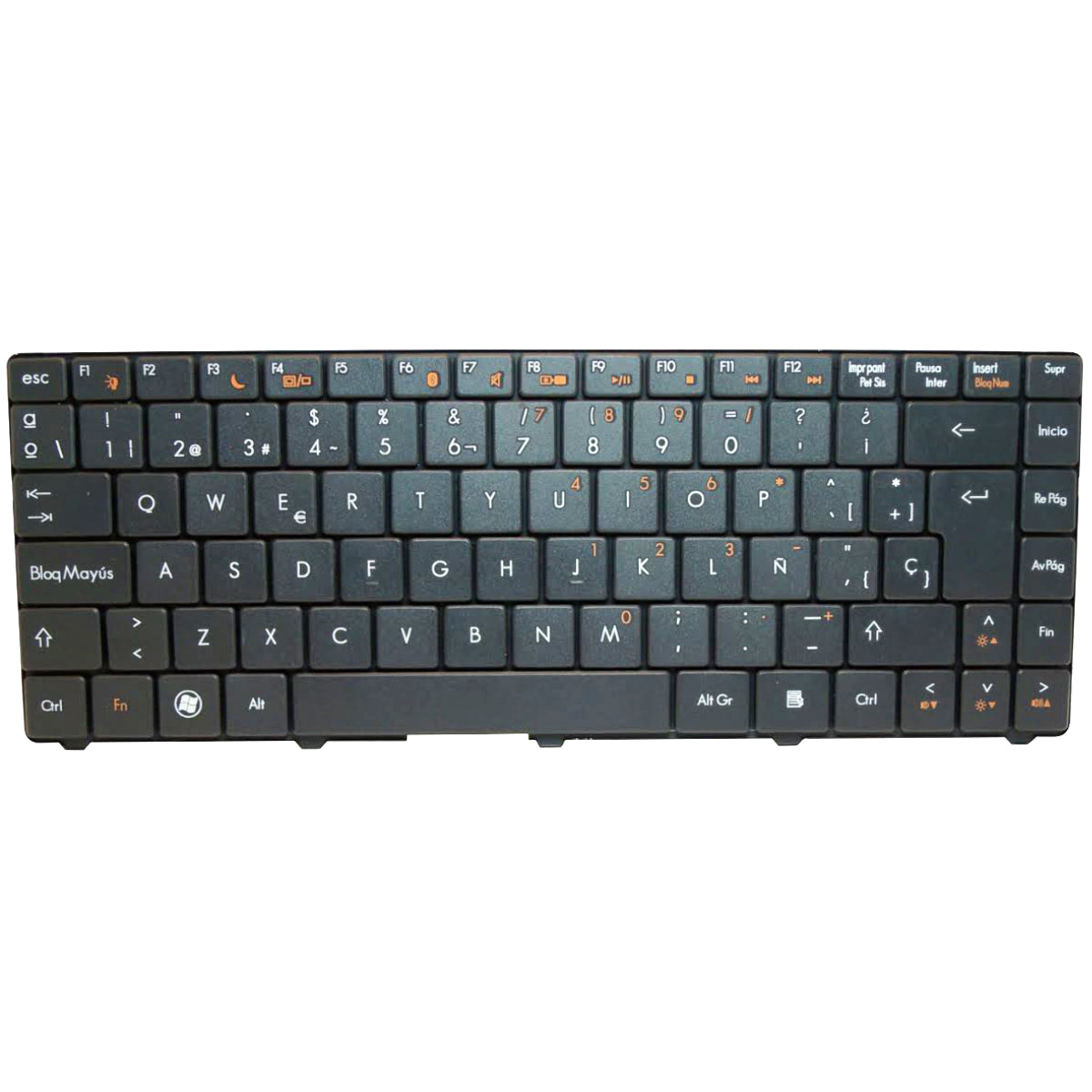 TEC431 Teclado color Negro (SP) para Acer Aspire 4332 4732Z GATEWAY NV40