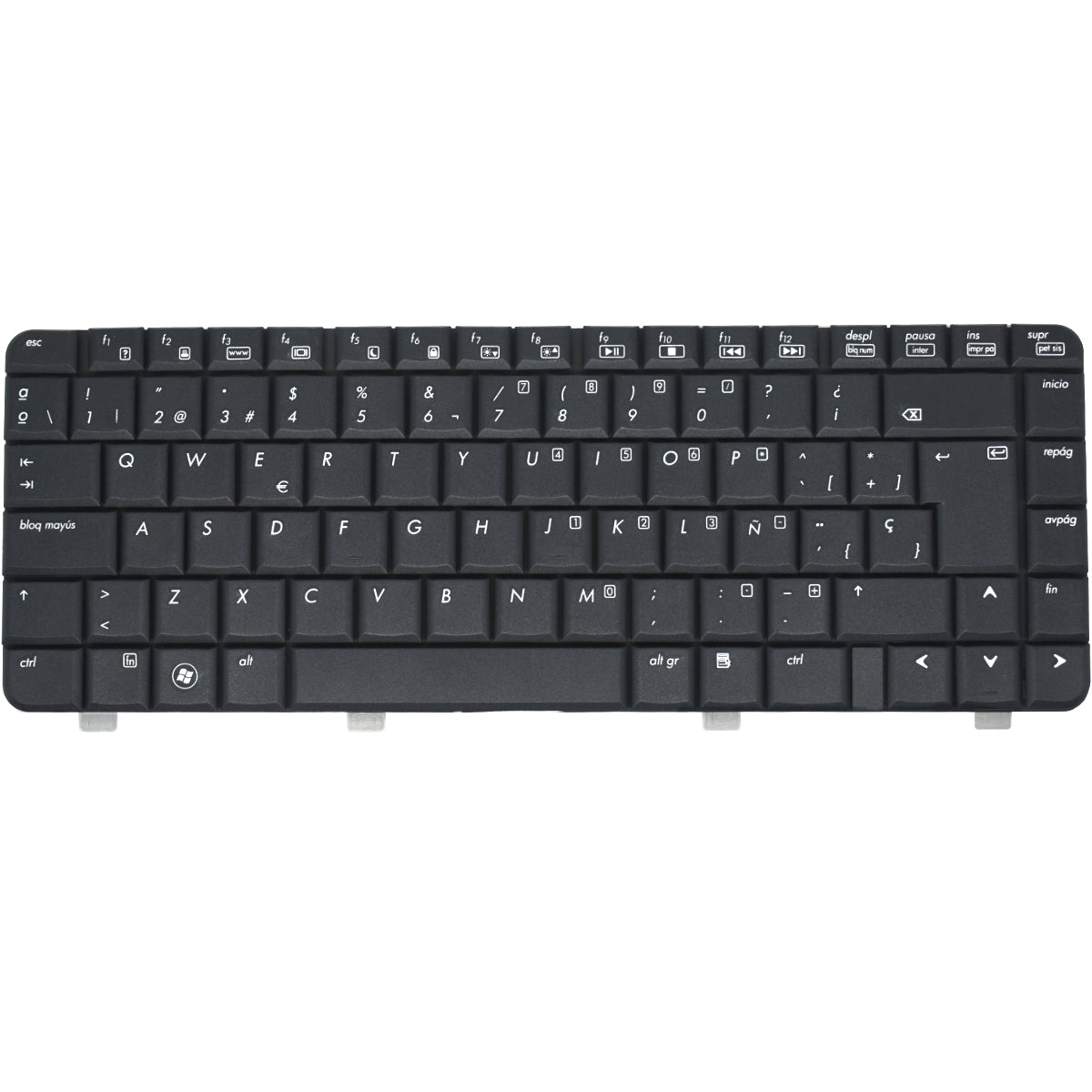 TEC435 Teclado color Negro (SP) para HP Compaq Presario C700 Series / Compaq Presario G7000 Series