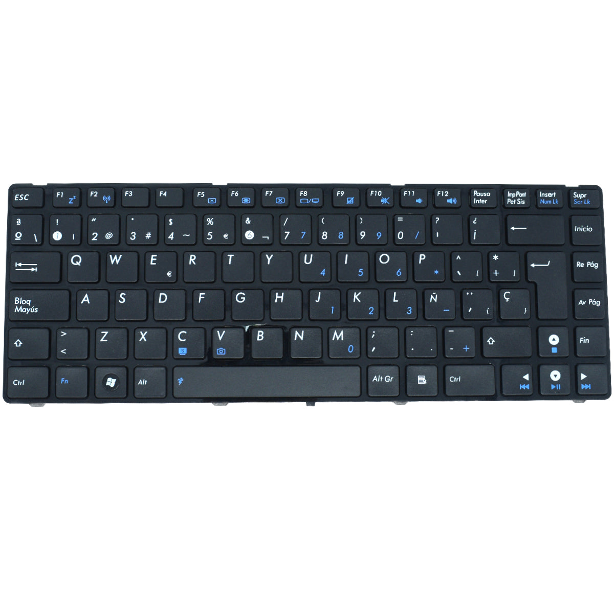 TEC471 Teclado color Negro (SP) para Asus k43 - Tecnología AltérCo