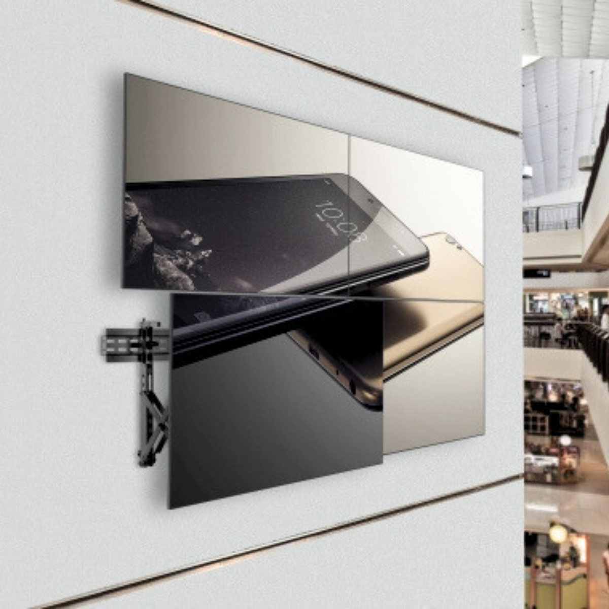 OVW-3770 Soporte de Pared para TV de 37 a 70 (Resistencia 45kgs) Pop Out Video Wall Marca Ovaltech - Tecnología AltérCo