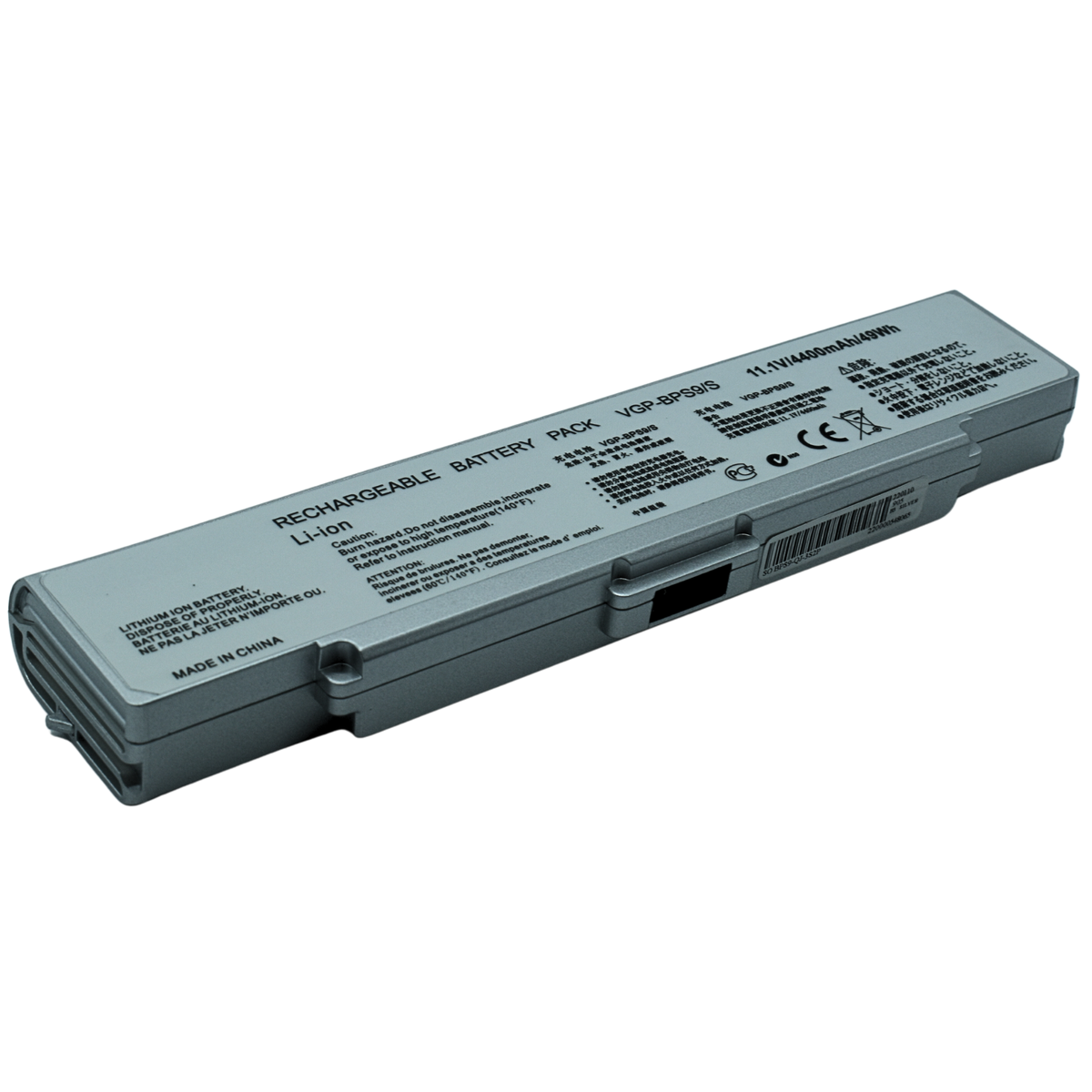 EKSBPS9S Bateria de 6 Celdas para Sony BPS9 Silver de Litio-Ion REMATE