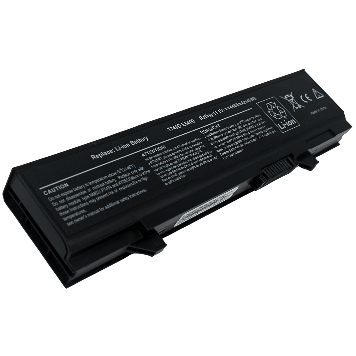 EKD5093 Bateria 6 Celdas para Dell Latitude E5400 Series E5500 Series E5410 E5510 KM668 KM742 KM752 - Tecnología AltérCo