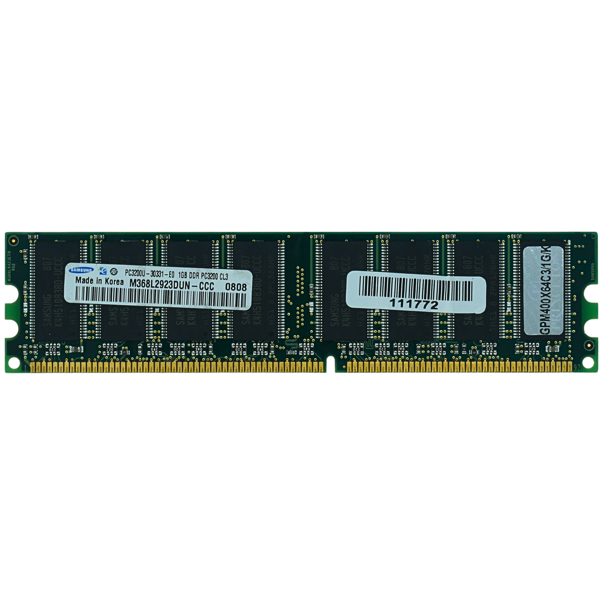 M0171 Memoria RAM DIMM 1GB DDR *HAE