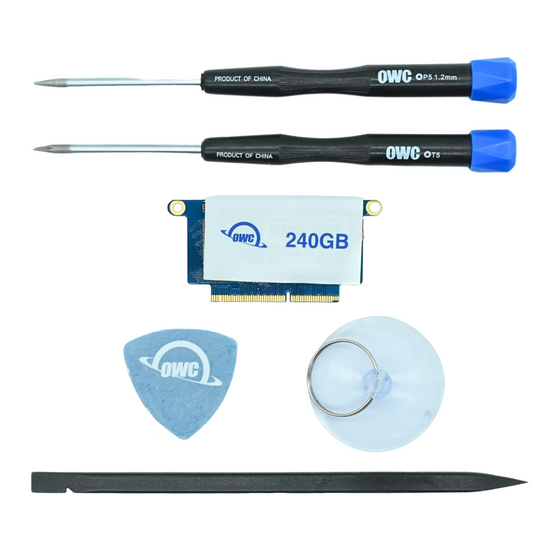 240SSD-MBP NVMe SSD Flash 240GB para MacBook 13'' Pro non-Touch Bar (2016-2017)