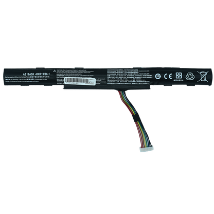 EKR16A5K Bateria de Li-ion 14.4V para Acer Aspire E15 E5-475G 523G 553G 573G 575G 774G E5-575 E5-575-59QB Series AS16A5K - Tecnología AltérCo