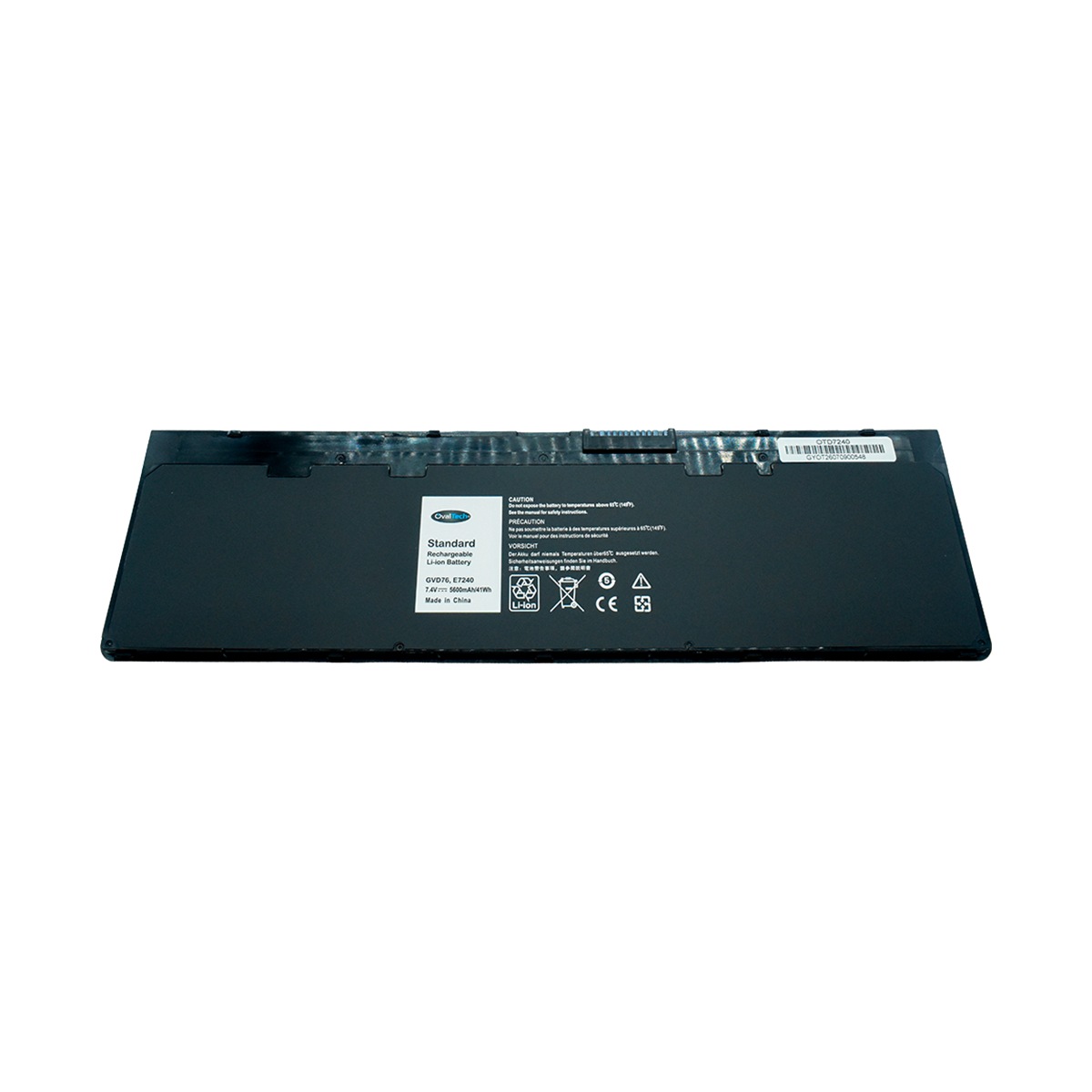 OTD7240 Bateria 4 Celdas 7.4V 7000mAh / 52Wh para Dell Latitude E7240 E7250 GVD76 / WD52H / 451-BBF / 451-BBFX