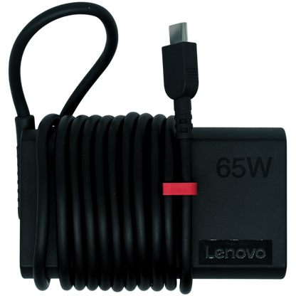 ADLX65YSCC2A-B Cargador Original Lenovo USB TIPO C 65W 3.25a 20V ENTRADA 2  POLOS (terminales 2 Polos) *Sin Cable de Corriente - Tecnología AltérCo