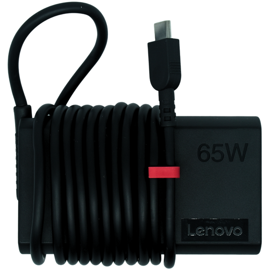 ADLX65YSCC2A-B Cargador Original Lenovo USB TIPO C 65W 3.25a 20V ENTRADA 2  POLOS (terminales 2 Polos) *Sin Cable de Corriente