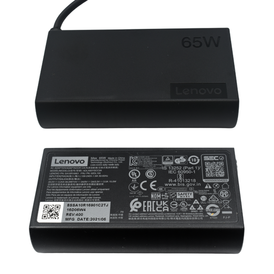 ADLX65YSCC2A Cargador Original Lenovo USB TIPO C 65W 3.25a 20V