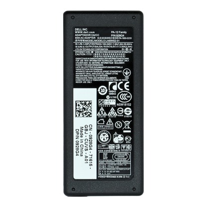 AO-D65W Adaptador Original 65W para DELL 19.5V 3.3A (7.4X5.0) S2 6TM1C DE1508 - Tecnología AltérCo