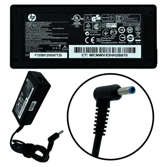 AO-HP65W Adaptador Original 65W para HP 19.5V 3.33A Azul (4.5X3.0) L6 710412-001