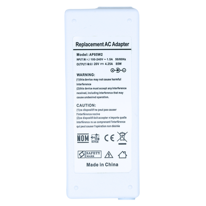 AP85W2 Adaptador de Corriente de Reemplazo 85W 18.5V 4.6A Magnetico 2 (PUERTO USB) - Tecnología AltérCo