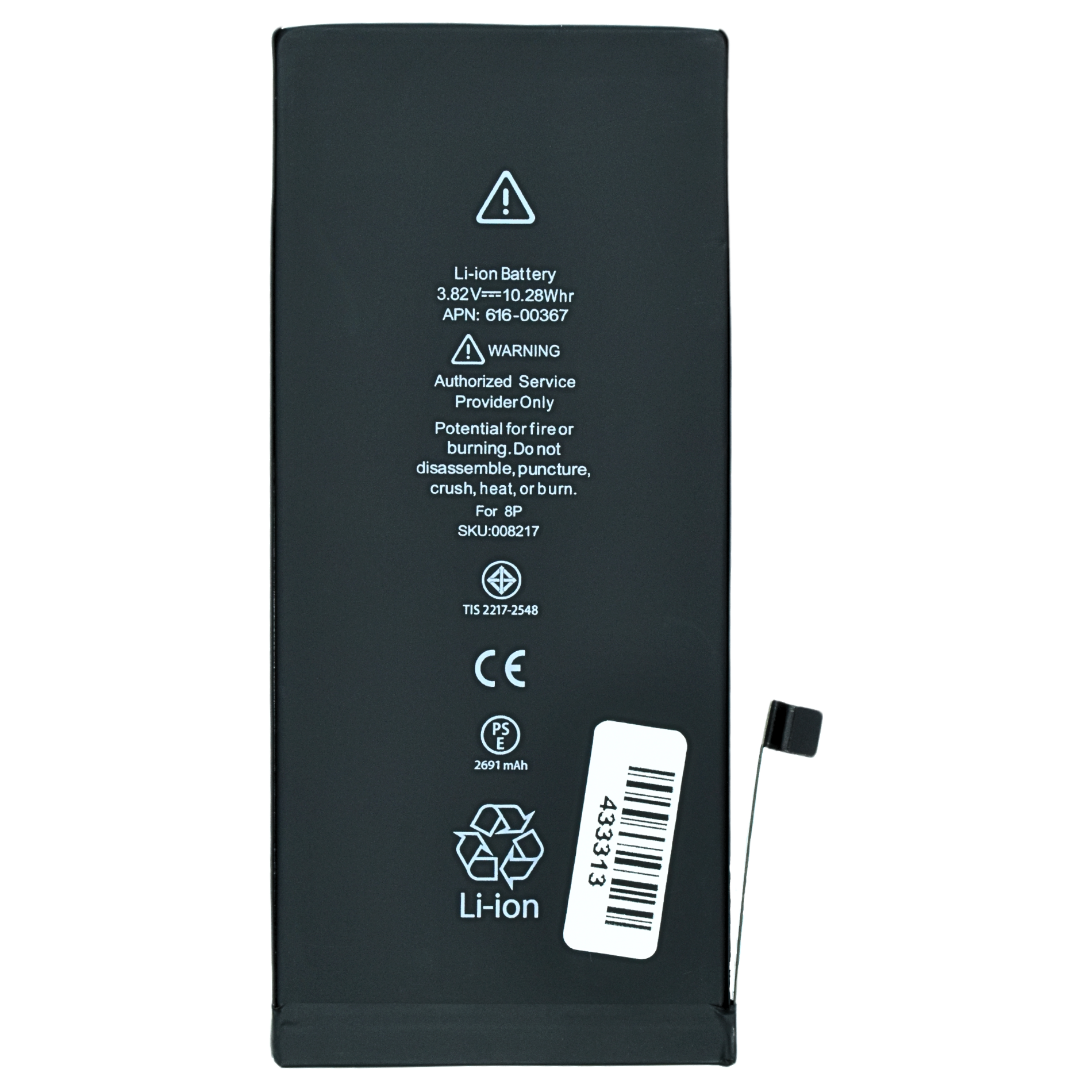 BAT-8P Bateria de Reemplazo para iPhone 8 Plus - Tecnología AltérCo