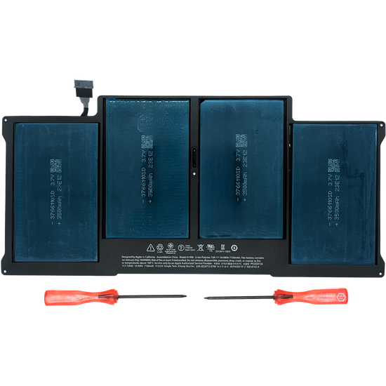 BO-A1496 Bateria Original color Negro 6 celdas para Apple Macbook Air 13.3inch 7.6V / 60WH