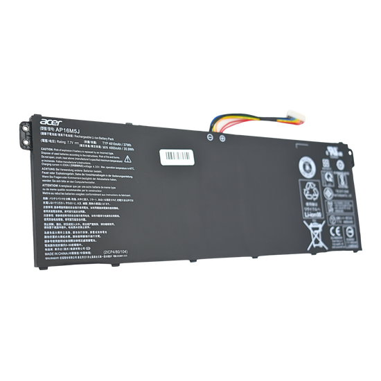BO-AP16M5J Bateria Original 7.7V / 37Wh Acer Aspire A114-31 A314-31 A315-21 A315-51 A515-51 ES1-523 Series AP16M5J