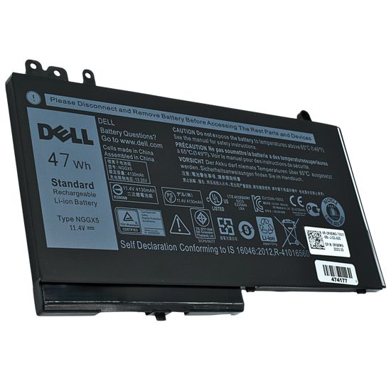 BO-NGGX5 Bateria Original 11.4V / 47Wh Dell Latitude E5250 E5270 E5470 E5270 Series RDRH9 / 0JY8D6 / NGGX5