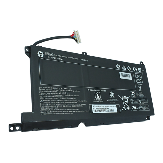 BO-PG03XL Bateria Original 11.55V / 65Wh HP Spectre X360 15-AP011DX 15-AP000NA 15-AP000NF 15-AP000NX 15-AP001NF 15-AP002NG Series PG03XL
