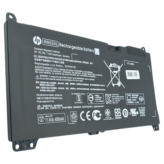 BO-RR03XL Bateria Original 11.55V / 65Wh HP ProBook 430 G4,440 G4,450 G4,455 G4,470 G4,430 G5,440 G5,450 G5,455 G5,470 G5 RR03XL