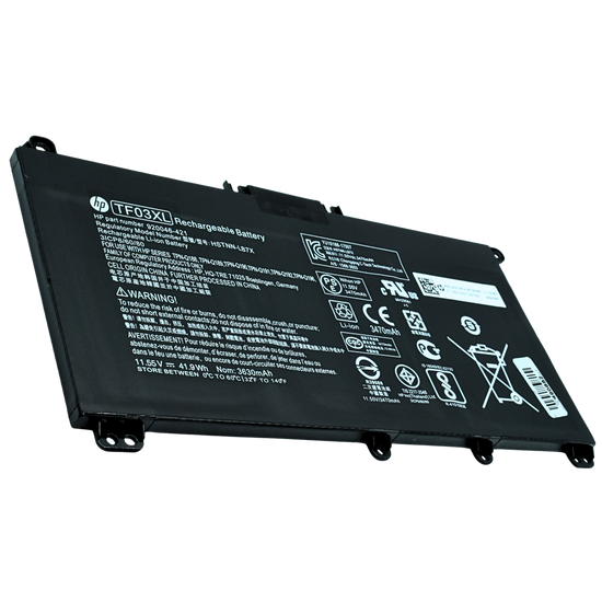 BO-TF03XL Bateria Original 11.55V / 41.9Wh HP Pavilion 15-CC 15-CC023CL CC050WM CC563ST CC0XX CC000 15-CD 15-CD0XX CD000 17-AR050WM 15-CK 15-CK0XX 17-AR 17-AR050WM 17-AR007CA 14-BF TF03XL / TPN-Q188