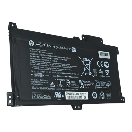 BO-WA03XL Bateria Original 11.4V / 48Wh HP Pavilion X360 14-BA 15-BK 15-BR 15-BR001TX Series WA03XL