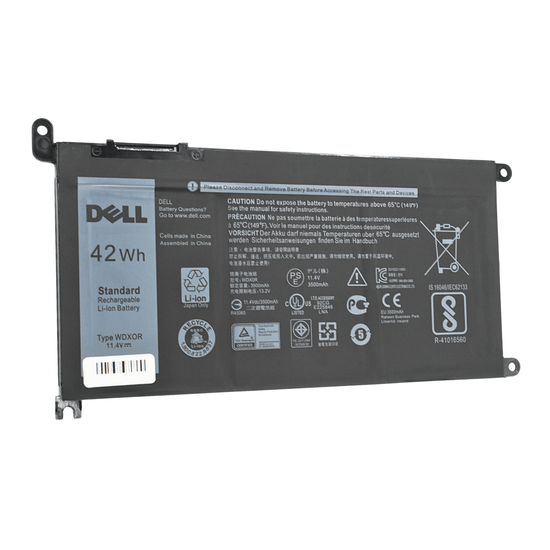 BO-WDX0R Bateria Original 3 Celdas 11.4V / 42Wh DELL INSPIRON 13 5378 5368 , WDX0R