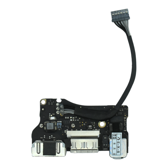 DC-A1466 Refaccion Conector Power DC para MacBook air A1466 13" 2013  2015