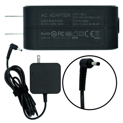EK-G8C Adaptador de Corriente 45W 20V/2.25A (4.0*1.7) CUADRADO Marca EKO
