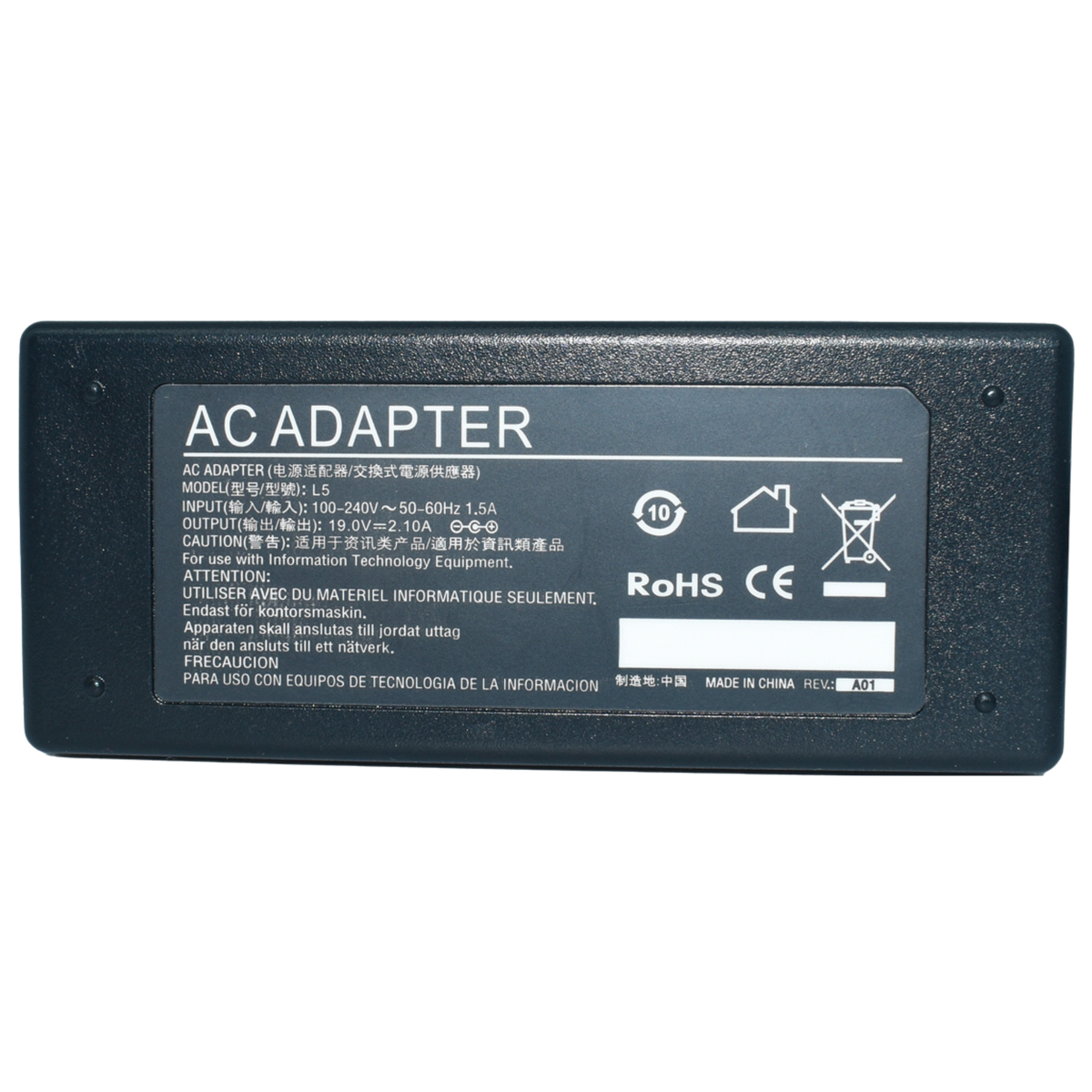 EK-L5 Adaptador de Corriente 40W 19V 2.1A (3.0*1.1) Marca EKO - Tecnología AltérCo
