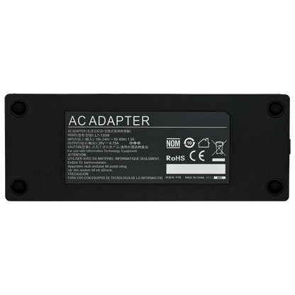 EK-L7-135W Adaptador de Corriente 135W 20V / 6.75A (LENOVO CUADRADA)  Marca EKO - Tecnología AltérCo