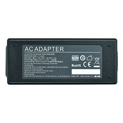 EK-L7-45W Adaptador de Corriente 45W 20V / 2.25A (LENOVO CUADRADA)  Marca EKO - Tecnología AltérCo