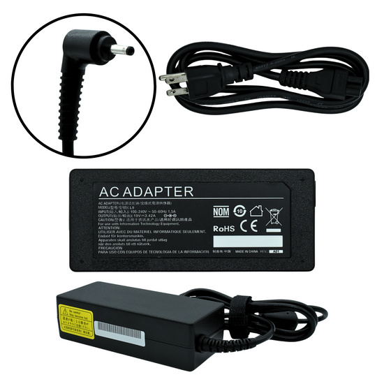 EK-L9 Adaptador de Corriente 65W 19V-3.42A (3.0*1.1) Marca EKO - Tecnología AltérCo